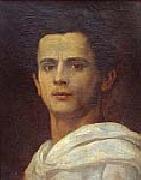 Almeida Junior Almeida Junior, Self-portrait painting